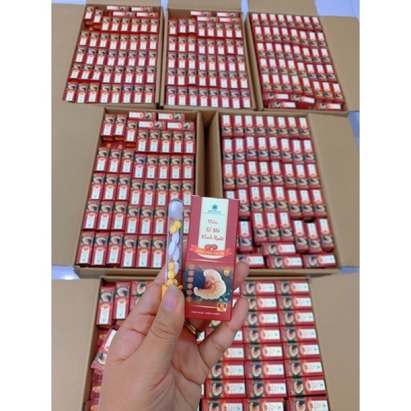 Xổ mỡ vành ruột linh chi đỏ liều mạnh