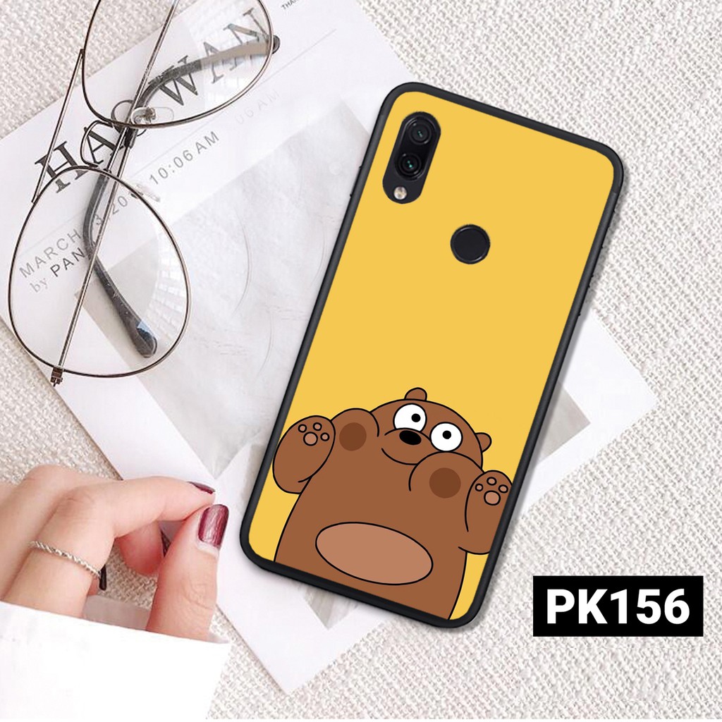 [Freeship từ 50k] ỐP LƯNG XIAOMI REDMI NOTE 7 IN HÌNH WE BARE BEARS -SIÊUBỀN-SIÊUĐẸP