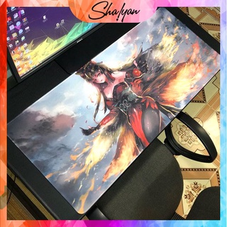 Miếng Lót Chuột Cỡ Lớn 90x40, Bàn Di Chuột Cỡ Lớn, Mouse Pad, Pad Chuột Cỡ Lớn: Anime Onmyoji, Cổ Phong Trung Quốc
