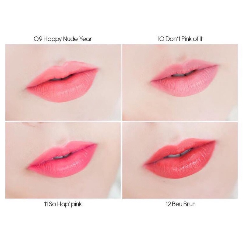 Son bourjois velvet 09 BJ velvet Hồng san hô