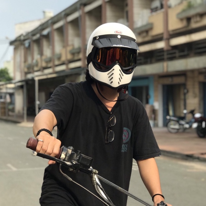 Mái che Stadium phụ kiện mũ bảo hiểm dành cho người đi xe máy Arrow