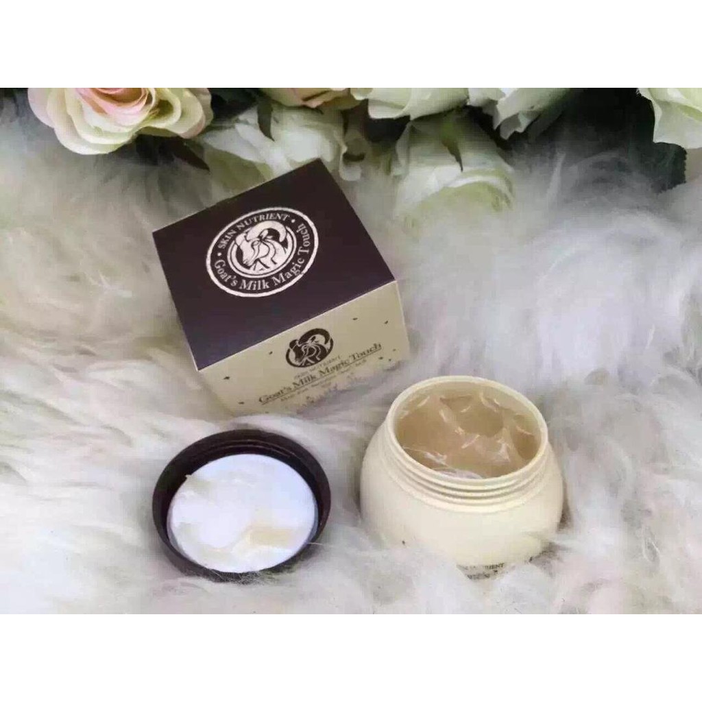 kem sữa dê dưỡng trắng hồng-  Skin Nutrient Goat's Milk Magic Touch 50g