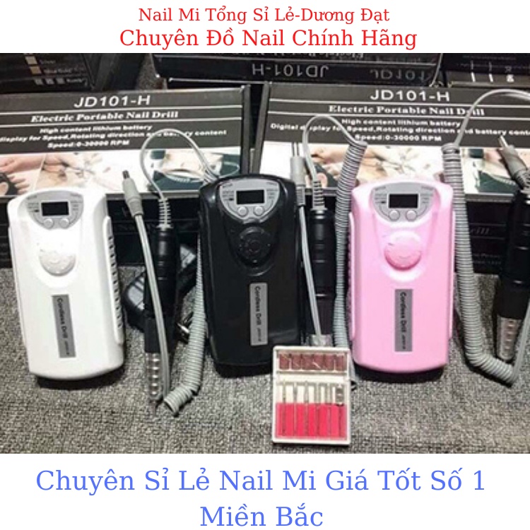 [HÀNG CHÍNH HÃNG] máy mài móng tích điện en 101,mài siêu êm-Nail Mi Tổng Sỉ Lẻ