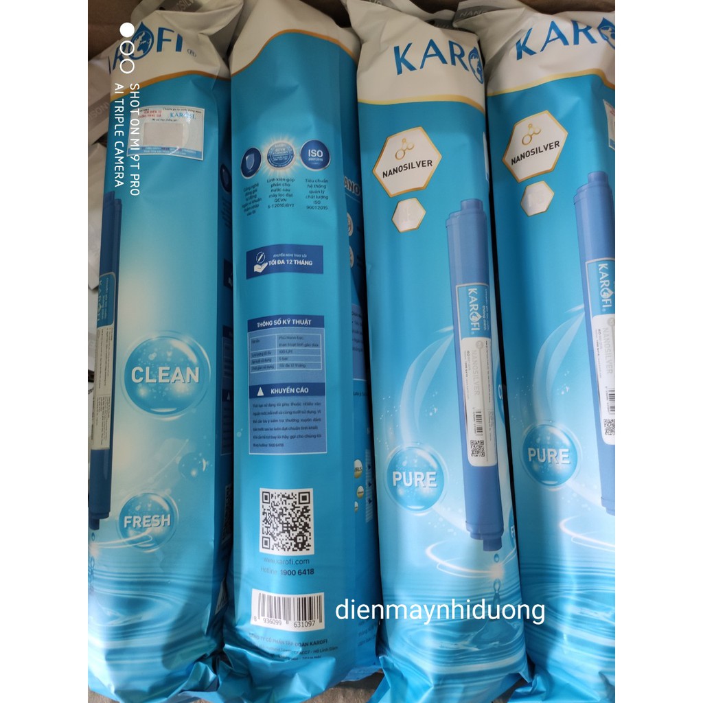 LÕI LỌC KAROFI SỐ 9 (NANO SILVER) - lõi 9 karofi chính hãng | BigBuy360 - bigbuy360.vn