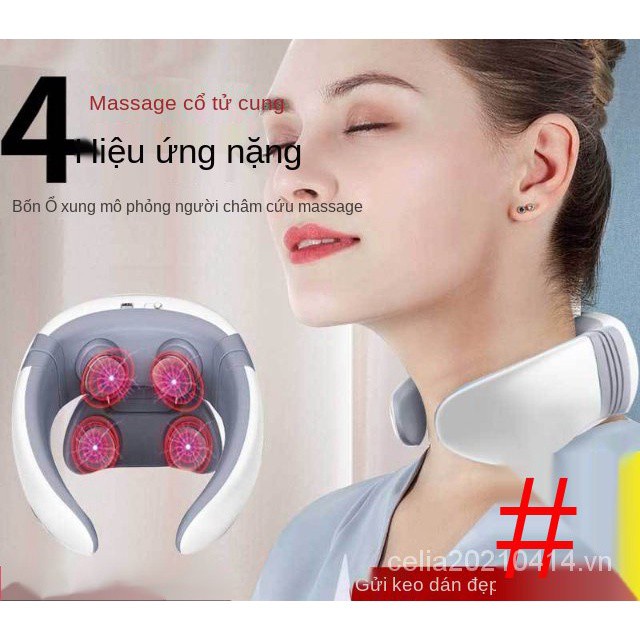 Neck Massager Neck Massager Neck Massager Intelligent Pulse Multifunctional Neck Massage Instrument