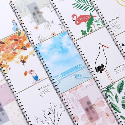 SV9 Sổ lò xo sổ dễ thương sổ viết 21x15 cm 100 trang