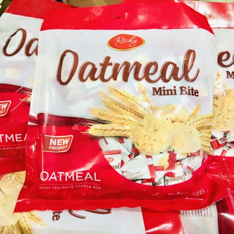 [Mã GROSALE giảm 10% đơn 150K] BÁNH YẾN MẠCH OATMEAL RICHY 250G