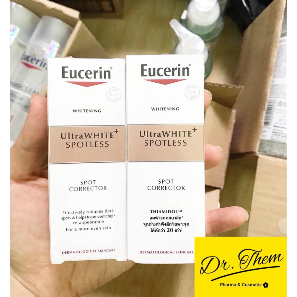 ✅[CHÍNH HÃNG] Giảm Thâm Nám Eucerin UltraWHITE+ SPOTLESS SPOT CORRECTOR 5ml - Serum Dạng Bút Chấm, Chàm, Đốm Nâu