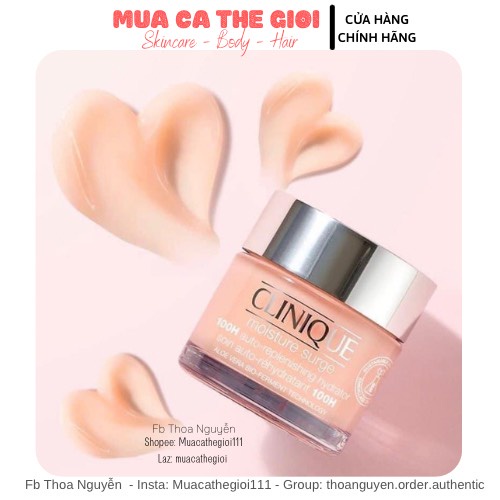 Kem dưỡng ẩm Clinique Moisture Surge 100H Fullsize