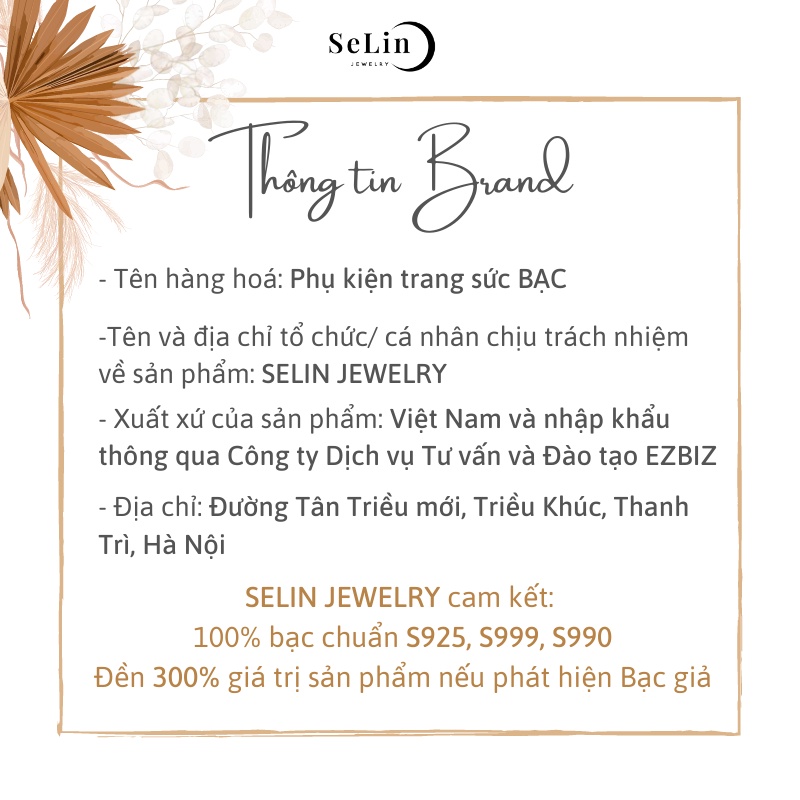 Lắc tay bạc vòng tay bạc 925 nữ phi hành gia galaxy SELIN JEWELRY - 0006