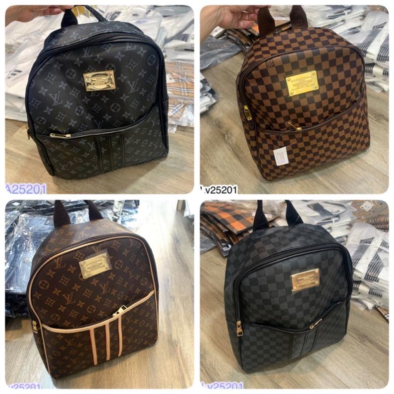 Ba Lô Caro Tag LV - Cặp LV đựng Sách đi học Cho Nam