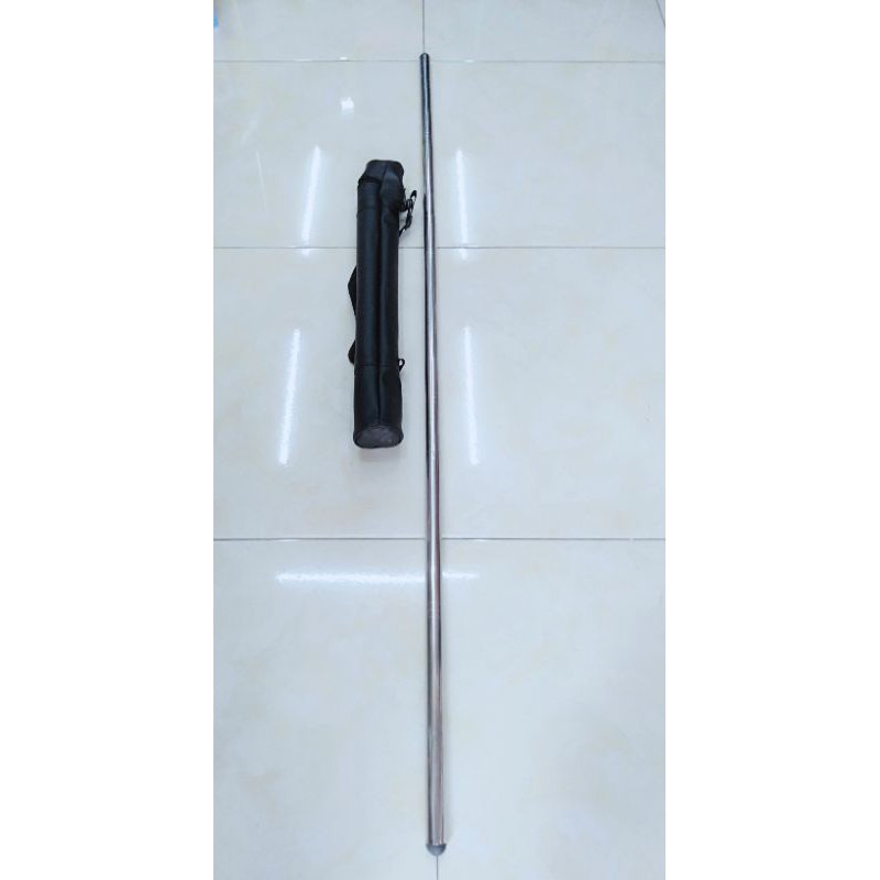 Gậy inox 3 khúc tập dưỡng sinh,yoga hàng cao cấp(kèm 2lớp túi đựng)