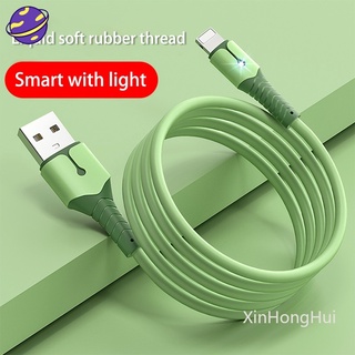 Mới dây cáp sạc nhanh 5a micro usb type c có đèn chỉ báo cho apple android