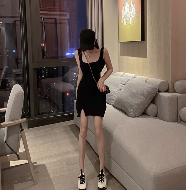 Đầm ngắn SUXI phong cách cổ điển thời trang gợi cảm dành cho nữ