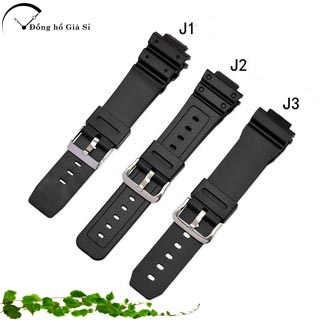 Dây đồng hồ cao su Thay Thế Cho Đồng Hồ Casio Dw 9052 Dw 6900 Dw 5600 TIK034