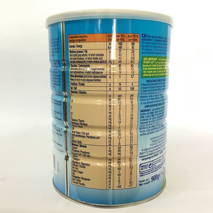 Sữa bột France Lait 3 900 gr: Sữa tăng trưởng và phát triển dành cho trẻ
