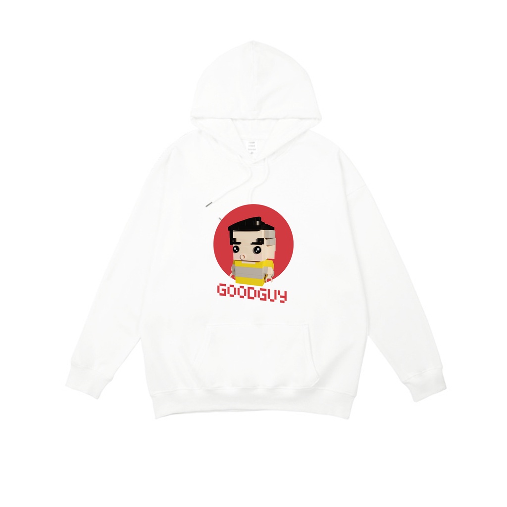 Áo nỉ Hoodie unisex Good GUY Mascot 2021, rộng rãi, thể thao - GUY's Closet