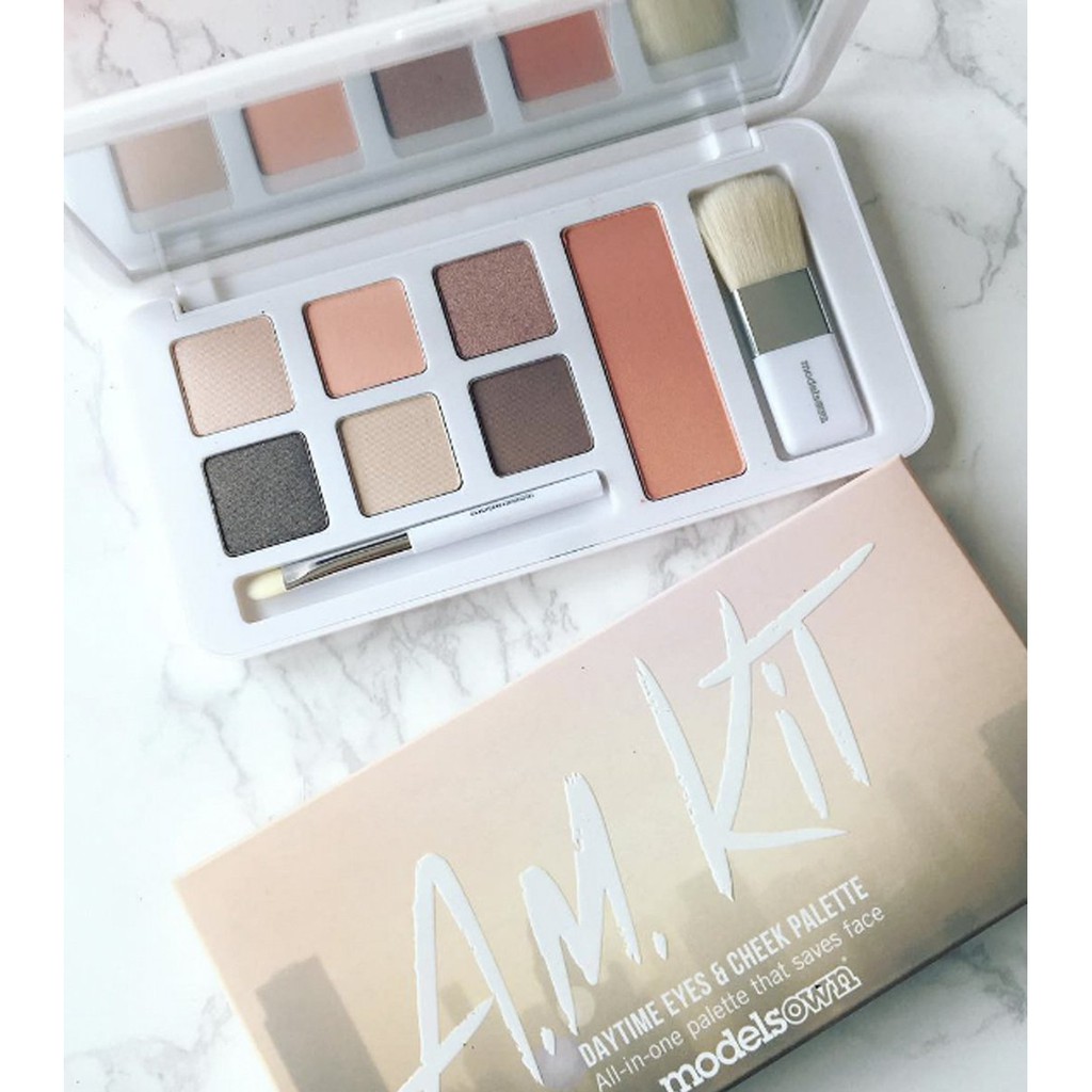 BẢNG MÀU MẮT - MÁ HỒNG MODEL OWN A.M KIT PRIME BEAUTY CHÍNH HÃNG