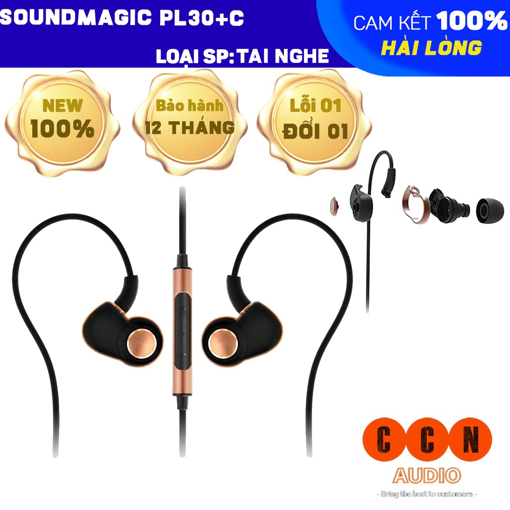 Tai nghe SoundMAGIC PL30+C, tai nghe có dây âm thanh cực hay nghe nhạc cực đỉnh