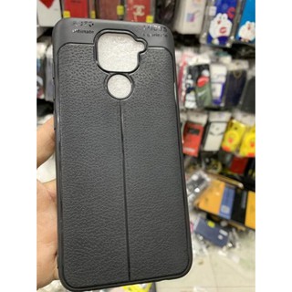Ốp lưng Xiaomi redmi Note 9 dẻo đen Vân da AD_case shop