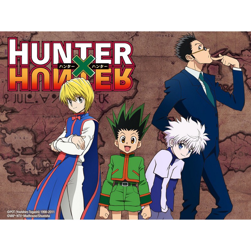 Poster THỢ SĂN HUNTER X HUNTER tranh treo album ảnh in hình anime chibi đẹp