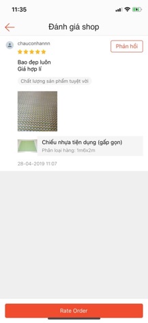Chiếu nhựa 80cm đến 1m8