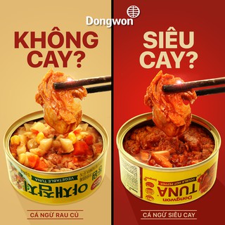 Cá ngừ sốt cay nhẹ Dongwon