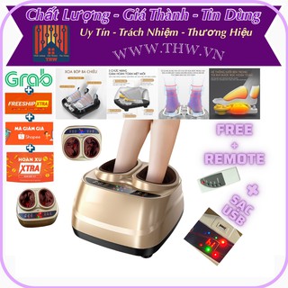 |HN| Máy massage bấm huyệt. mát xa chân 360 độ với nhiệt độ ấm chân.