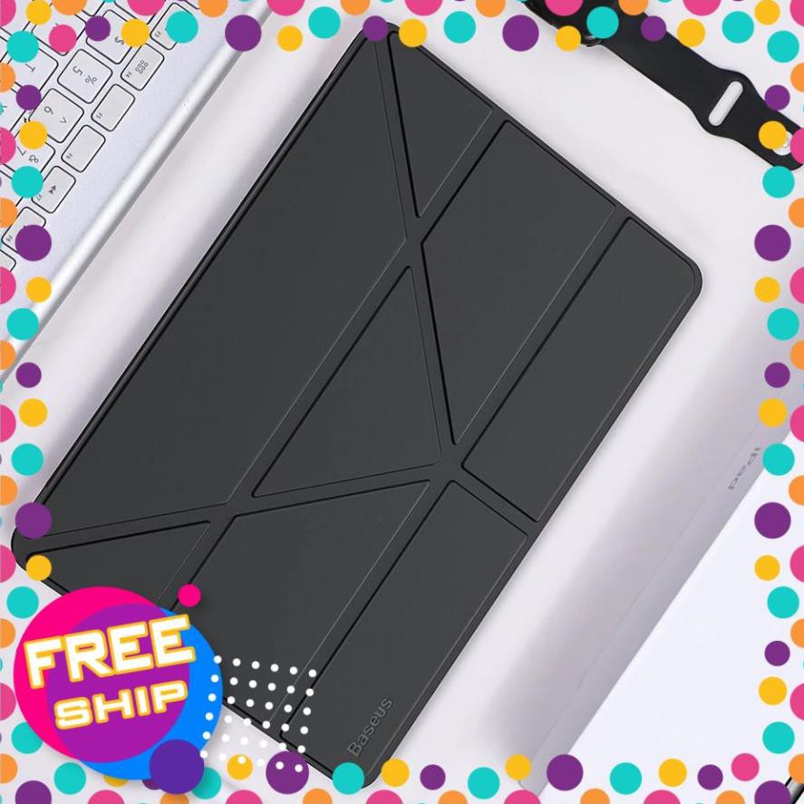 Bao da chống sốc đa năng siêu mỏng cho iPad Pro 10.2 2019 Hiệu Baseus Jane Y-Type nắp gập chữ Y - Hàng chính hãng