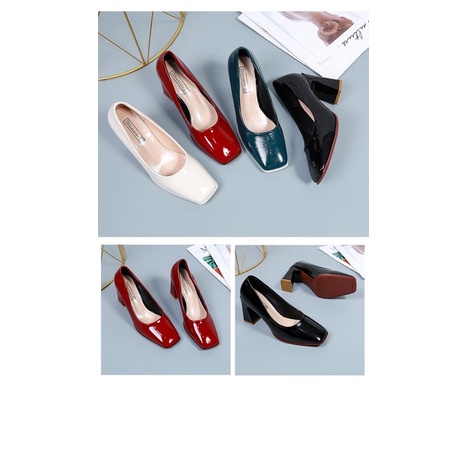 Giày Cao Gót , Guốc Trơn 7 Phân Hàng Quảng Châu