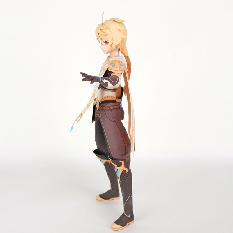 Mô hình giấy anime Game Genshin Impact] Aether