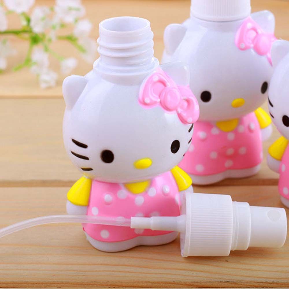 [Hàng mới về] Bình xịt rỗng đựng mỹ phẩm 50ml bằng nhựa họa tiết hoạt hình dễ thương