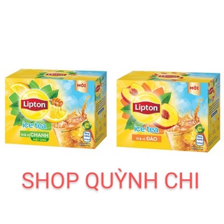 Trà Lipton Ice Tea vị đào/ chanh hộp 224g
