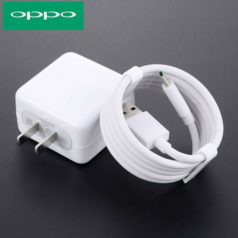 Bộ Sạc Nhanh VOOC 3.0 Chính Hãng OPPO - chân Type-C - chân micro