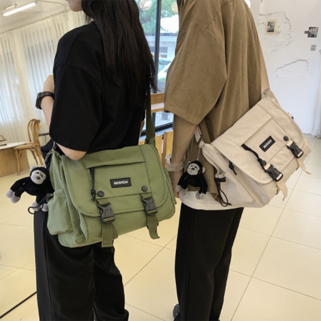 Túi đeo chéo đi học đi chơi phong cách ulzzang thời trang hàn quốc | BigBuy360 - bigbuy360.vn