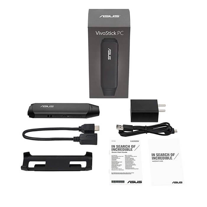 Máy tính PC VivoStick Asus TS10 (Chip Intel Atom Z8350/ RAM 2GB/ ROM 32GB/ FHD/ Wifi + Bluetooth) | BigBuy360 - bigbuy360.vn