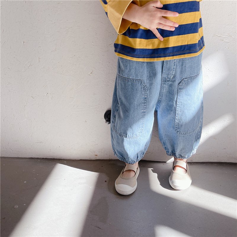 Quần bò cho bé trai bé gái Q21