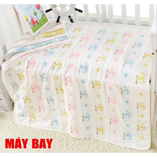 Chăn đắp - Khăn Tắm Sợi Tre Bo Viền 4 Lớp Lee Lee Đóng Túi Zip - HÀNG LOẠI 1