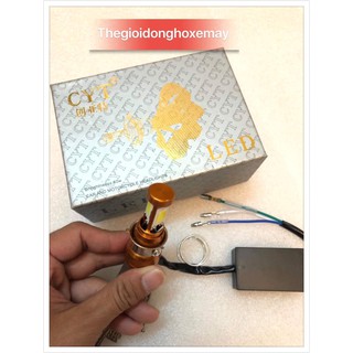 Đèn Pha Led CYT xịn - Chân T19 -3 Tim