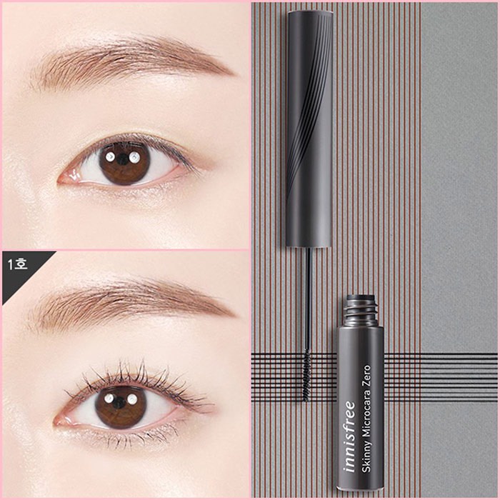 Mascara Innisfree Skinny Miccro LongLong Volume Fixer Waterproof