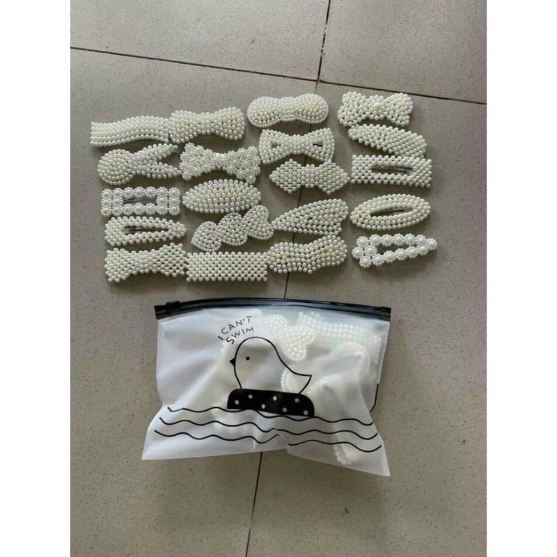 kẹp tóc ngọc trai set 20 cái ( tuyển sỉ )