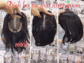 Tóc đỉnh đầu dành cho tóc thưa mỏng