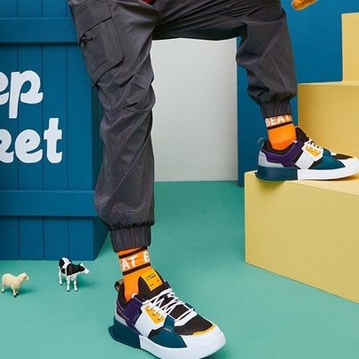 Giày thể thao Xtep phong cách đường phố chống mài mòn bền bỉ thời trang đơn giản thoải mái dành cho nam