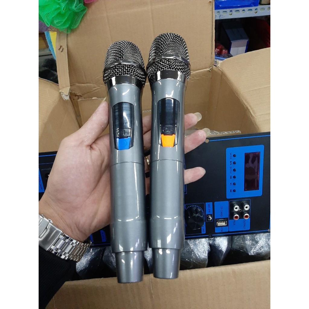 Bộ micro không dây UHF New 2021 cho mọi bo mạch loa kéo HP Electrical nhiều phân loại hàng