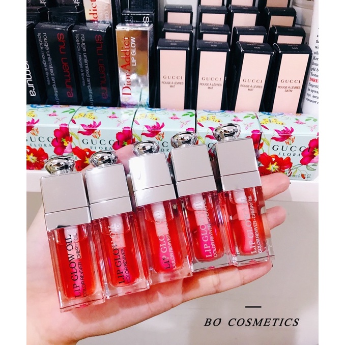 Son dưỡng môi Dior oil lip glow FULSIZE 001 - 004 - 007 - 012