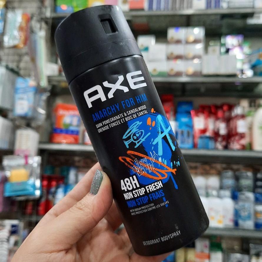 Xịt khử mùi Axe Anarchy For Him 48H - 150ml