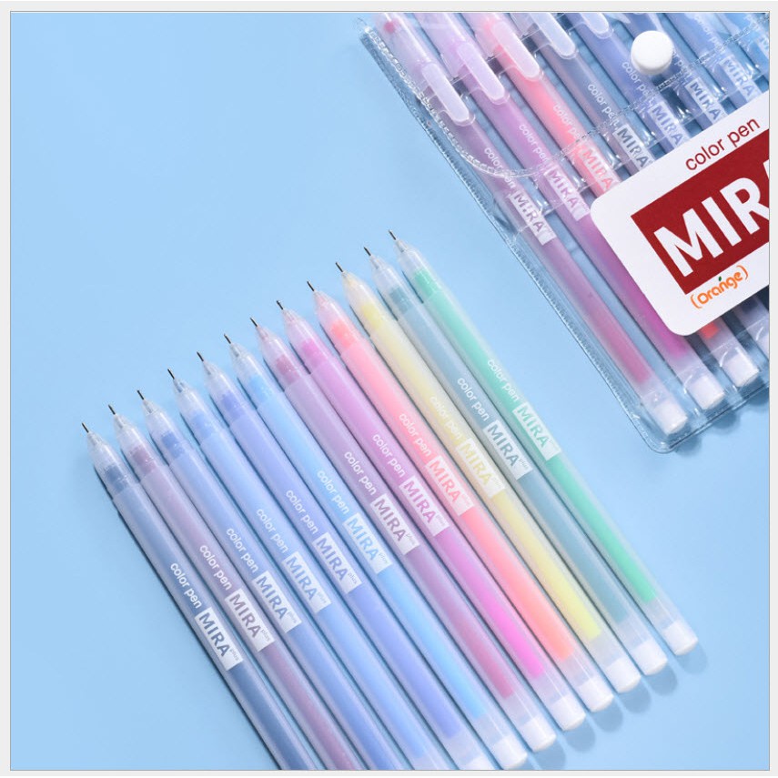 [Mã LIFEBOOK2 giảm 10% đơn 0Đ] [HCM] Bút gel MIRA ngòi 0.5mm nhiều màu lựa chọn cho học sinh/sinh viên 01 Cây
