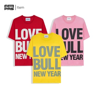 Áo Thun Nam Love Bull Chất Cotton Dày Dặn Màu Sắc Trẻ Trung Nổi Bật Form Chuẩn - FAPAS