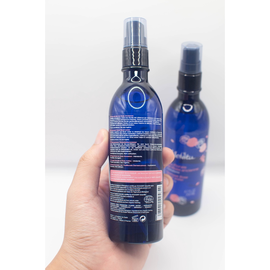 Nước hoa hồng Melvita Eau Florale 200ml