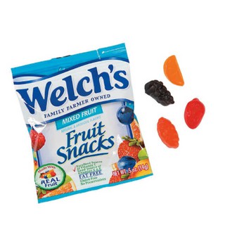 🍋 Kẹo Dẻo Trái Cây Welch's Fruit Snacks Mỹ (Túi 25.5g/ gói)